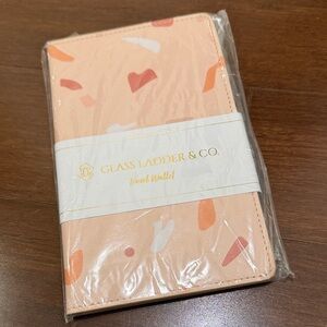 Glass Ladder & Co. Peach Travel Wallet